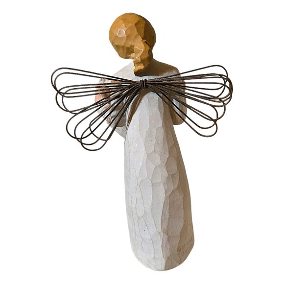 Willow Tree Guardian Angel Figurine Demdaco Susan Lordi Birth Love Healing 2000 - Picture 3 of 5